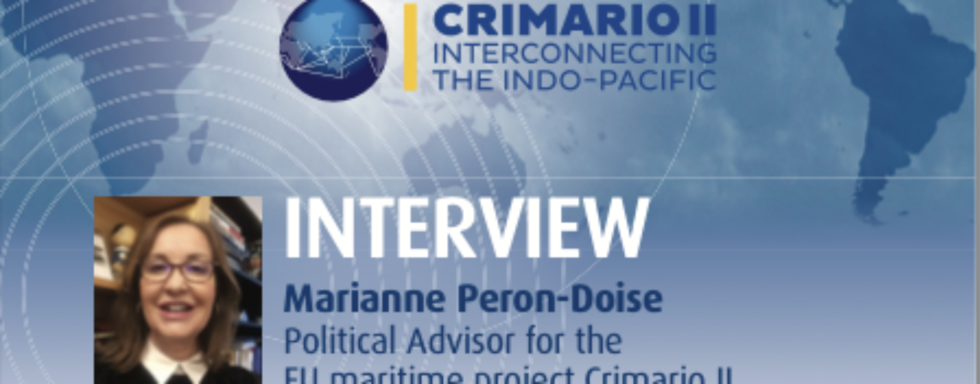 For INTERNATIONAL WOMEN’S DAY we interviewed Marianne Peron-Doise, Political Adviser for CRIMARIO II project